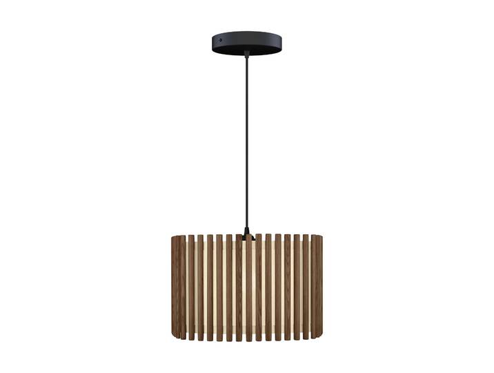Umage Suspension Komorebi large Chêne foncé carré-Noir