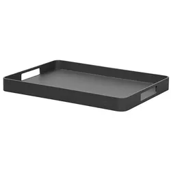 Tablett Club Cane-line Aluminium lava grey grau, Designer Cane-line Design-Team, 48x5x35 cm