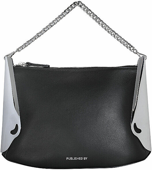 PUBLISHED BY Ledertasche - Umhängetasche ALL DAY BAG schwarz EG