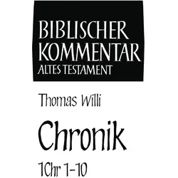Chronik (1 Chr 1,1-10,14), Fachbücher von Thomas Willi
