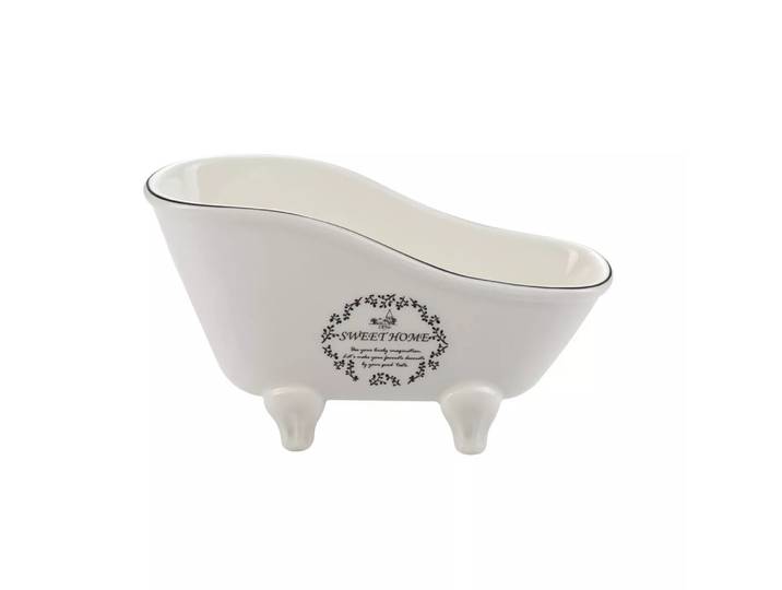 Diaqua - Dekorbadewanne Sweet Home weiss, One Size