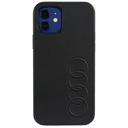 Audi Synthetic Leather - Hülle für iPhone 11 Pro (schwarz)