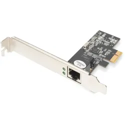 Digitus Single Port 2,5 Gigabit Ethernet Netzwerkkarte, RJ45, PCI Express, Realtek Chipsatz