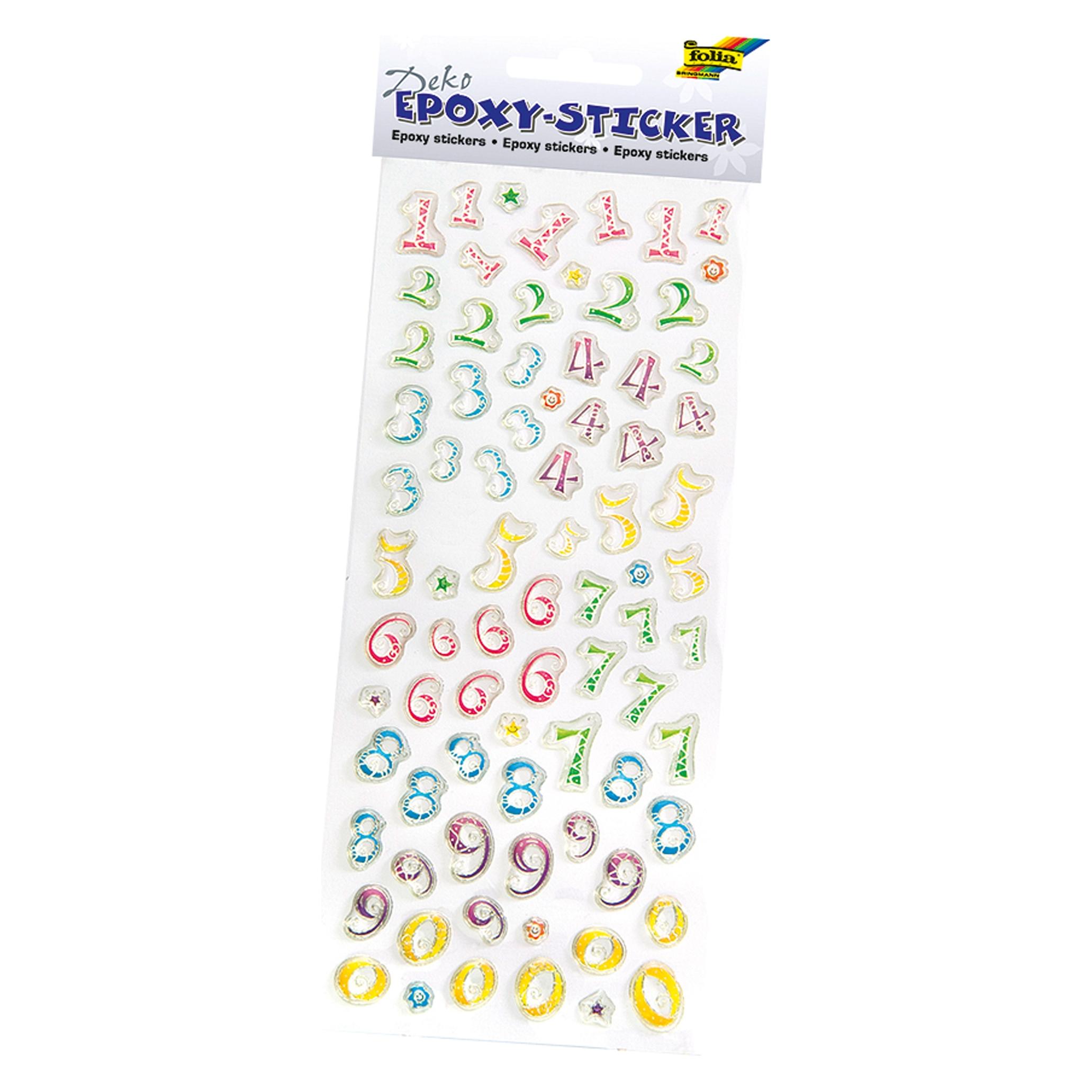 Folia Epoxy-Sticker GANZJAHR - Set 10 (1 Sticker) (45869728)