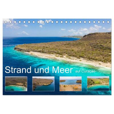 Strand und Meer auf Curaçao (Tischkalender 2026 DIN A5 quer), CALVENDO Monatskalender