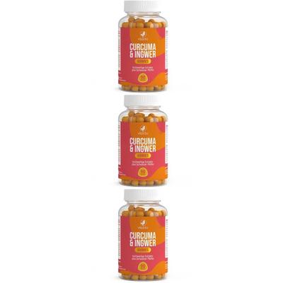 Curcuma & Ingwer Gummies x3 3x90 St Kaudragees