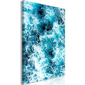 Artgeist Wandbild Meeresströmungen, Leinwand, Hochformat, 60 x 90 cm