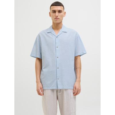 Jack & Jones "JJESUMMER RESORT SHIRT SS SN" mit Resort Kragen