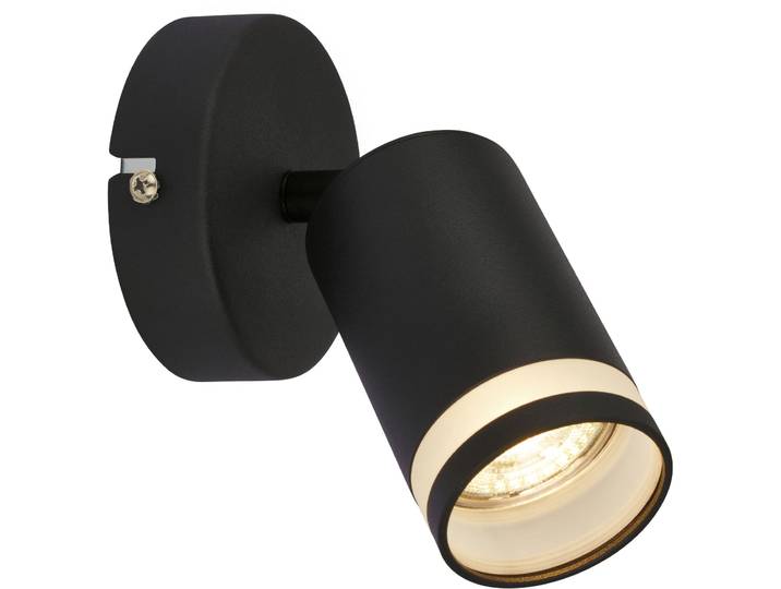 BRILONER LEUCHTEN Wandleuchte RUB Wandleuchte , schwarz (weiß, neutral), Leuchten, Wandleuchte