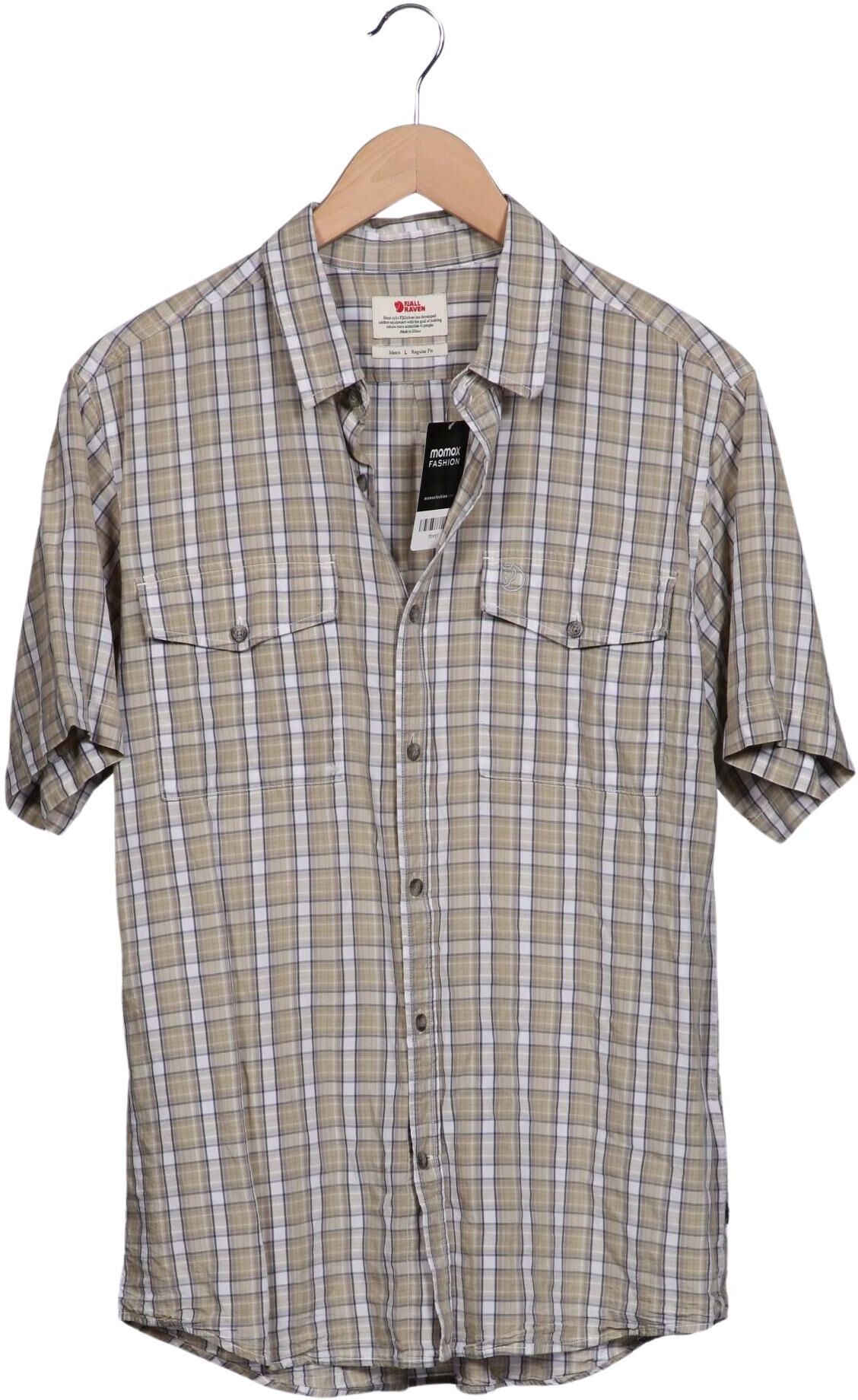 Fjällräven Herren Hemd, Beige, Gr. L, Lyocell - Second Hand