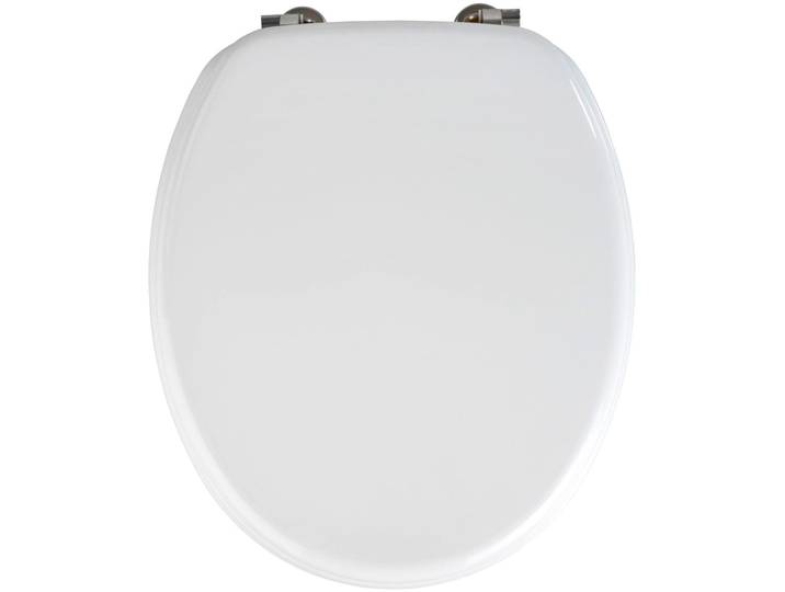 WC-Sitz WENKO, weiss (weiß), B:37,5cm L:44cm, WC-Sitze, WC-Sitz