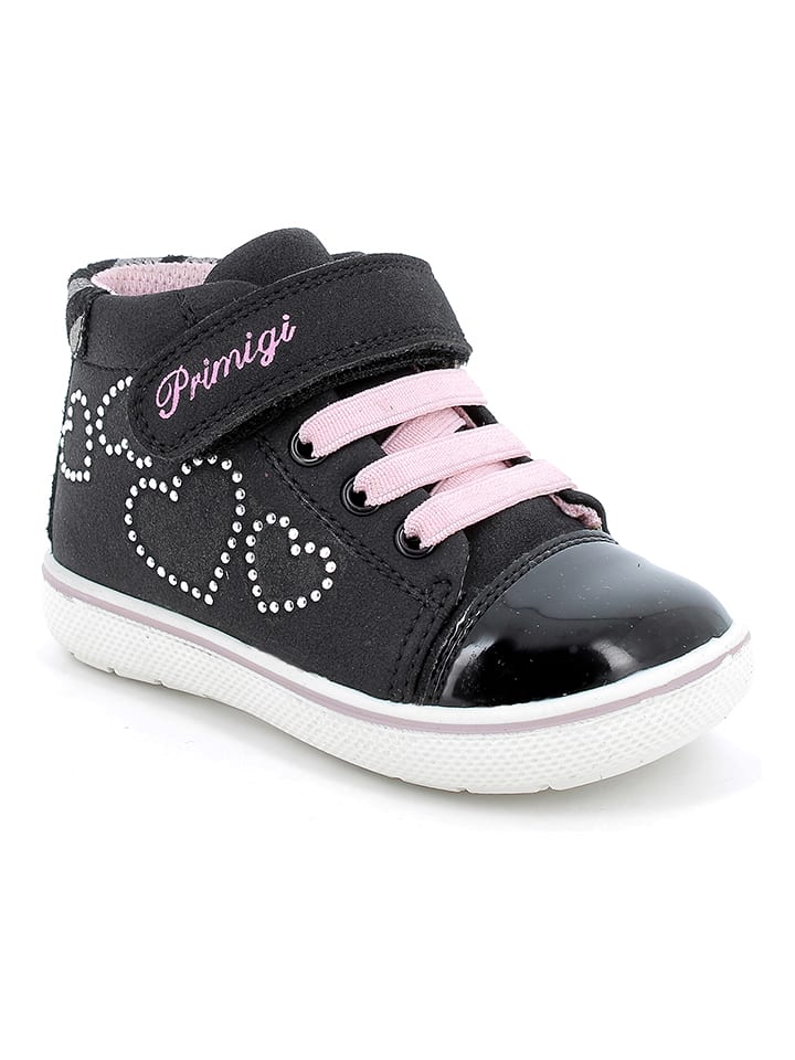 Primigi Leder-Sneakers in Schwarz - 25