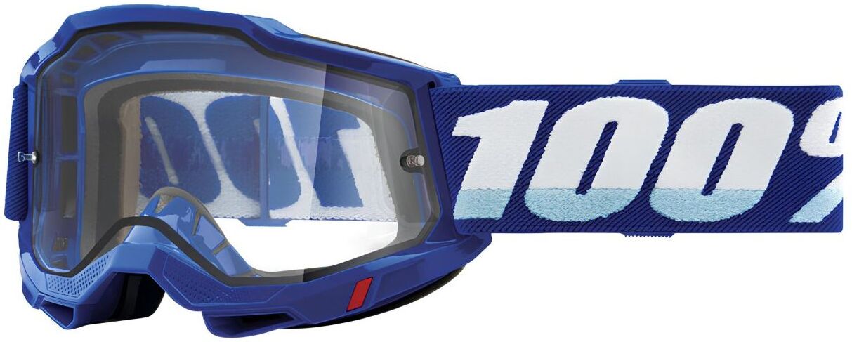 100% Accuri 2 ENDURO Crossbrille blau - Gläser klar