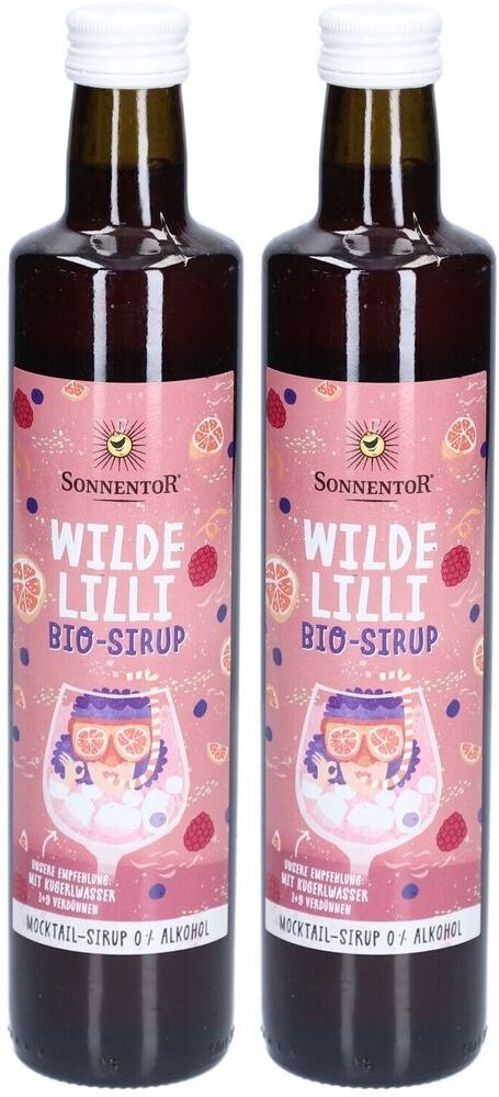 Sonnentor SIR BIO Wild Lilli x2 2x500 ml Sirup
