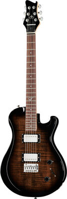 Journey Instruments OE990BK Travel El. Guitar BK Schwarz