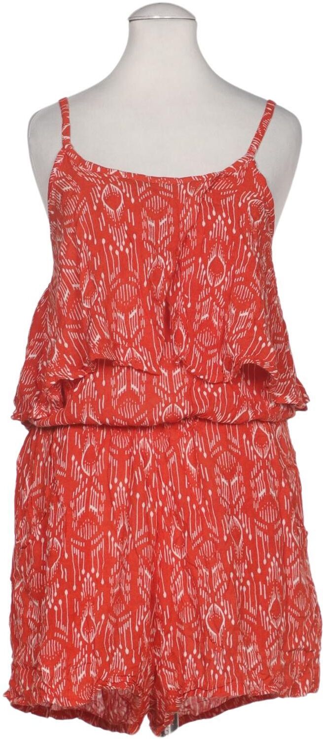 Roxy Damen Overall oder Jumpsuit, Rot, Gr. M, Viskose - Second Hand