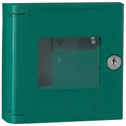 Legrand 038055 Schlüsselkasten IP44-IK07, leer, m.Signalkonta.Meldung z.B.”Kasten geöffnet”,grn