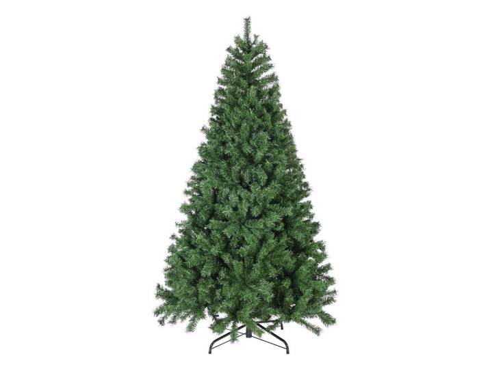 Mobili Rebecca Weihnachtsbaum Grün 135/135/240 cm, Kunststoff, Konisch, 240 cm, Dekoration, Weihnachtsdekoration, Christbäume & Zubehör