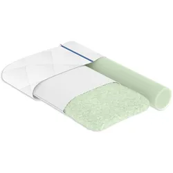 Traumschlaf Nackenstützkissen Relax 33x54 cm - weiß