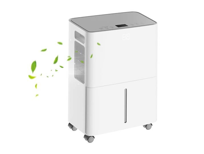 Déshumidificateur silencieux de 1600 ml, absorbeur d'humidité, sécheur d'air domestique, pour la maison, le sous-sol, la salle de bain, la garde-robe