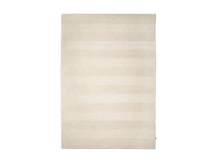 Classic Collection Stripe Boucle Teppich Ivory, 250x350 cm