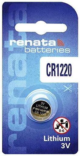 Renata Pile Cr 1220  Batteria Al Litio 3v