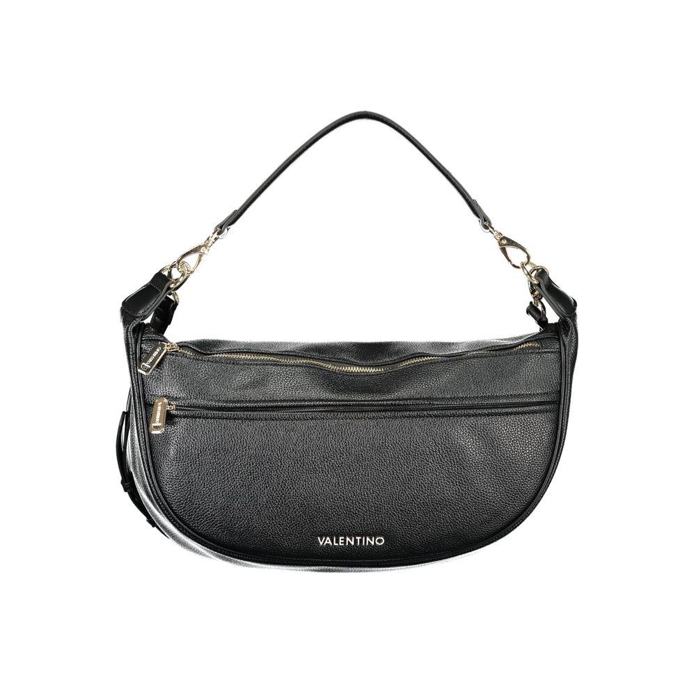 Mario Valentino Nero Polyurethan Damenhandtasche