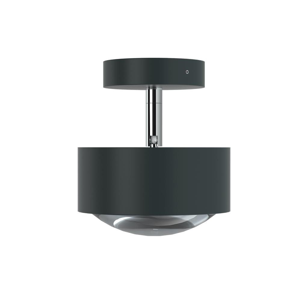 Top Light Puk Maxx Turn Deckenleuchte (Down Light, anthrazit matt-chrom, Linse k... Down Light | anthrazit matt-chrom | Linse klar | Standard-Fassung 2-3028002-H-23+2-3036