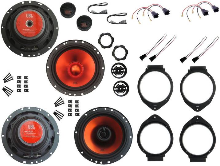 DSX JBL Lautsprecher für Opel Astra K Bj 15-21 Tür Vorne hinten 1040 W Auto-Lautsprecher (130 W)
