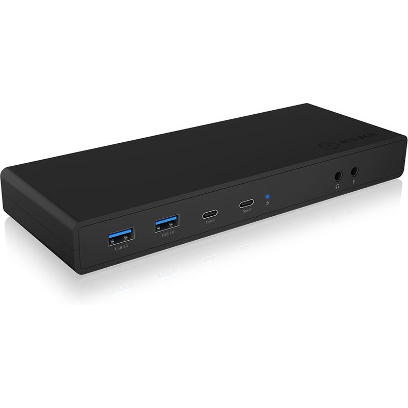 Icybox DockingStation IB-DK2245AC 2x DP,2xHDMI,4xUSB 3.2(Gen1)Type-A