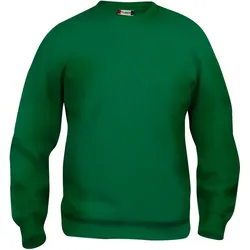 CLIQUE Basic Roundneck Sweatshirt 68 - flaschengrün M