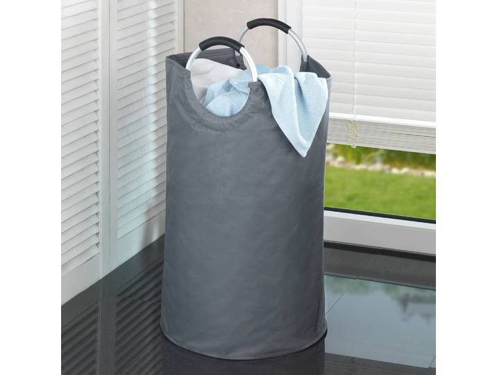 Panier à linge Jumbo 72cm Gris foncé