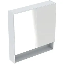 Geberit Renova Plan Spiegelschrank, 2 Türen 60x85x17,5 cm, weiß