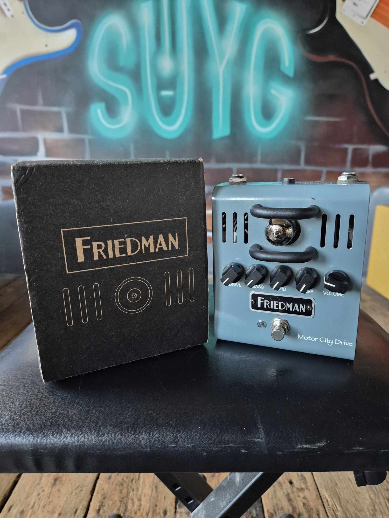 Friedman Motor City Drive 12AX7 Tube Overdrive Pedal   Original - Refurbished