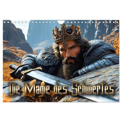 Die Magie des Schwertes (Wandkalender 2026 DIN A4 quer), CALVENDO Monatskalender