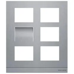 Busch-Jaeger 41386CF-A-03 Frontplatte Video, 2/3, aluminium 2TMA200160A0031 41386CFA03