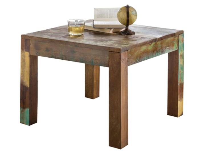 Couchtisch KALKUTTA 60 x 47 x 60 cm Massivholz