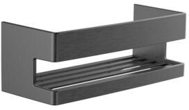 Emco System 2 Wandkorb 354500520 225x89,5x92mm, mit verdeckter Befestigung, schwarz-chrom gebürstet