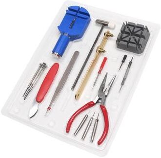 Inspired Deals 16 in 1 Professional Watch Repair Kit Tool Set For Battery Replacement And Watch Disassembly Simple Packaging
