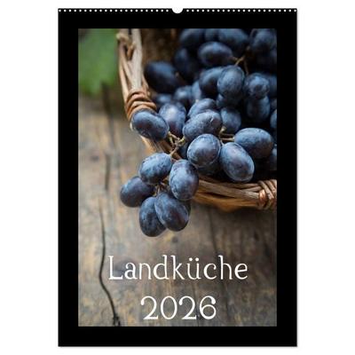 Landküche (Wandkalender 2026 DIN A2 hoch), CALVENDO Monatskalender