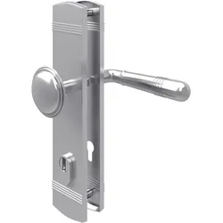 MS Beschläge Kernziehschutz Sicherheitsbeschlag PZ Schutzbeschlag  Knopf / Drücker DIN 10/92