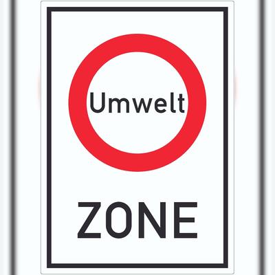 HB-Druck Umweltzone Aufkleber A2 (420x594mm)