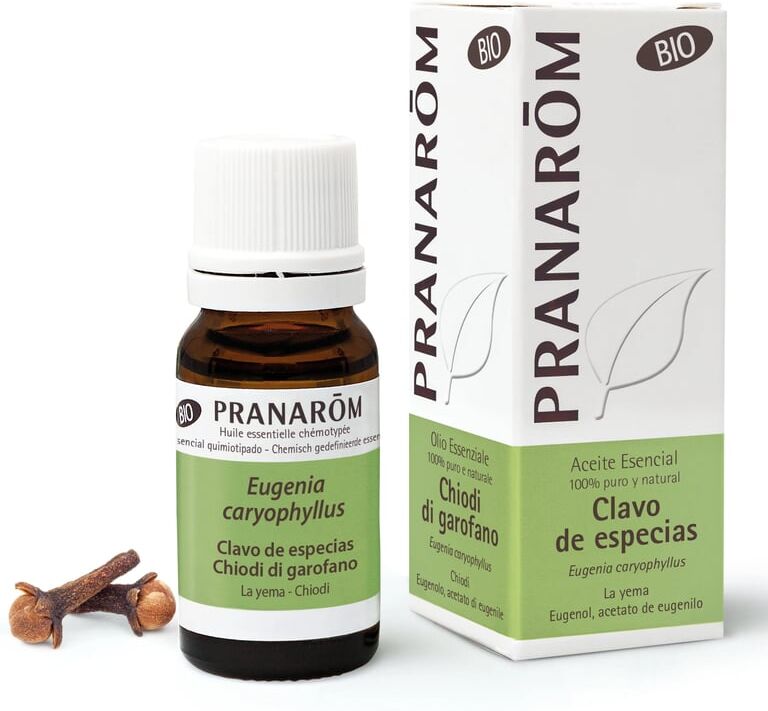 Pranarom Aceite Esencial Clavo de Especias Capullo Floral Bio 10 ml