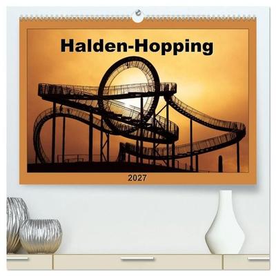 Halden-Hopping (hochwertiger Premium Wandkalender 2027 DIN A2 quer), Kunstdruck in Hochglanz