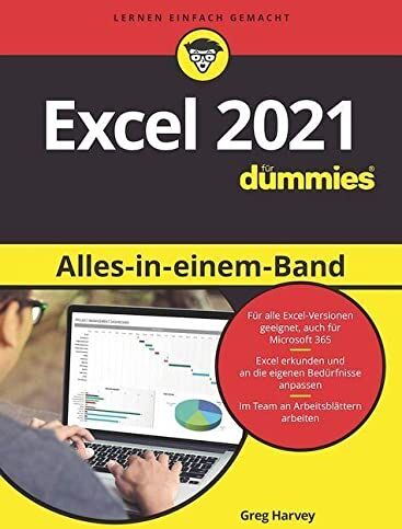 Paul McFedries - Excel 2021 Alles-in-einem-Band für Dummies: Auch für Microsoft 365 geeignet. - Preis vom 30.09.2026 09:01:18 h