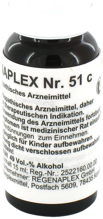 Regenaplex Nummer 51 c Tropfen