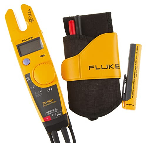 Fluke Amprobe T5-1000 Elektrische testset met holster, 0-100 A, 0-1000 V, zwart/grijs/rood/geel