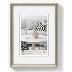 Walther Bilderrahmen Galeria Kunststoff 10 x 15 / Stahl
