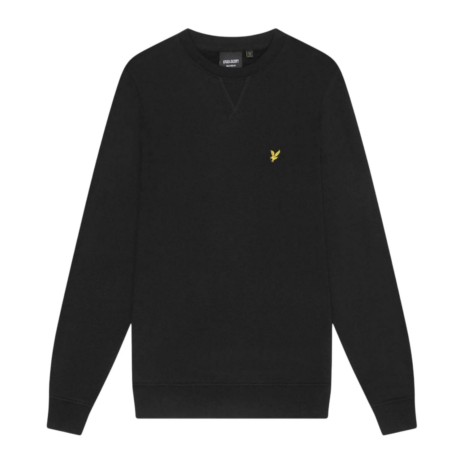 Lyle & Scott Heren 1874 Regular Sweatshirt (Zwart)