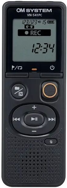 OM System VN-541PC Enregistreur vocal numérique ergonomique avec suppression du bruit